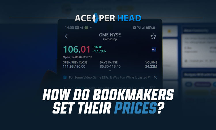 How Do Bookmakers Set Prices? | How Much is AcePerHead? As Low As $3/h