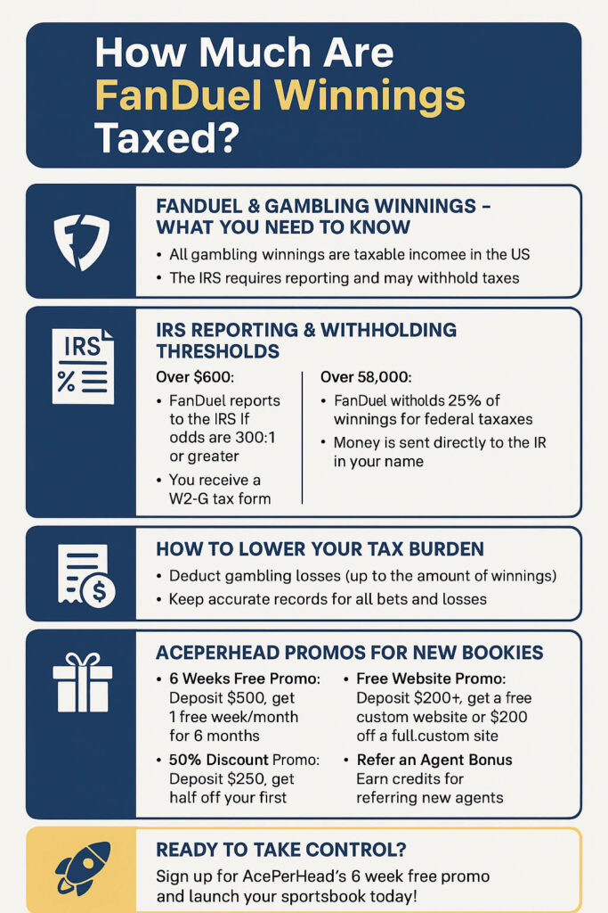 FanDuel winnings taxed