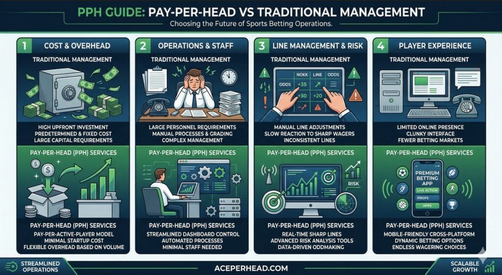 PPH vs. Traditional Sports Books