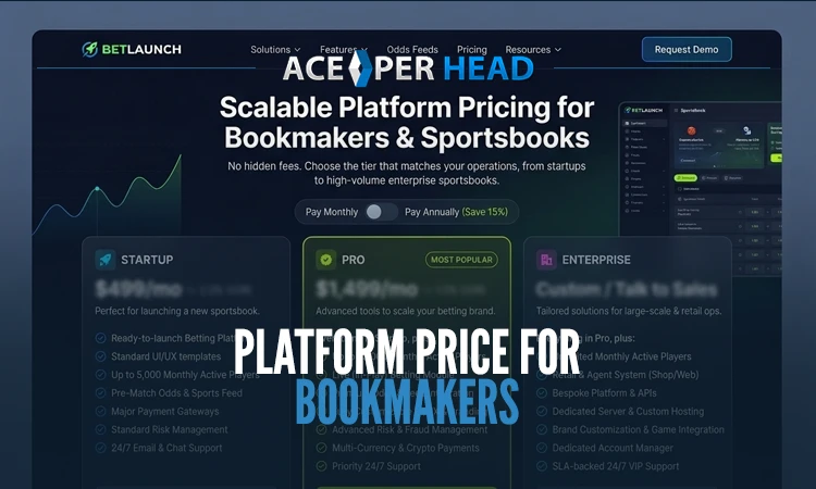Platform Price for Bookmakers
