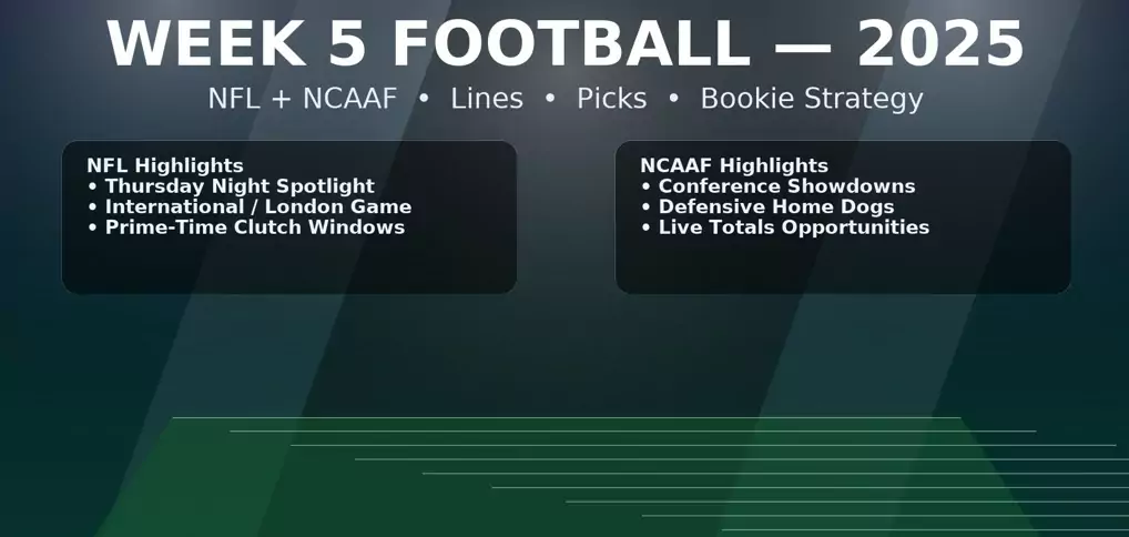 Football Picks Week 5 2025