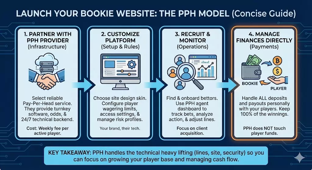 Launch your Bookie Website