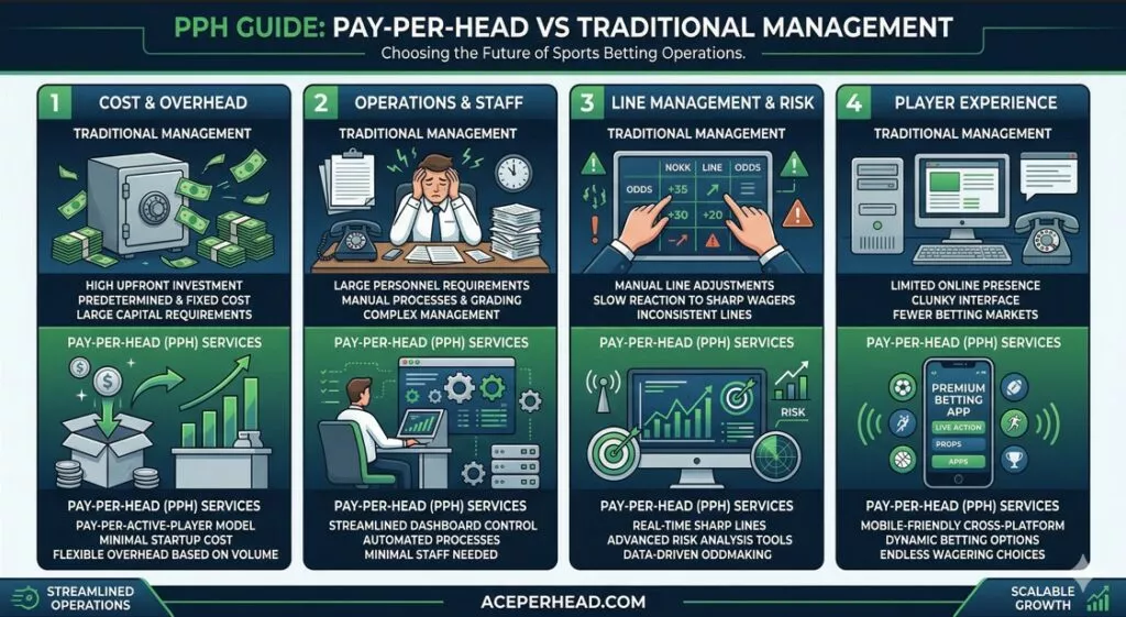 PPH vs. Traditional Sports Books